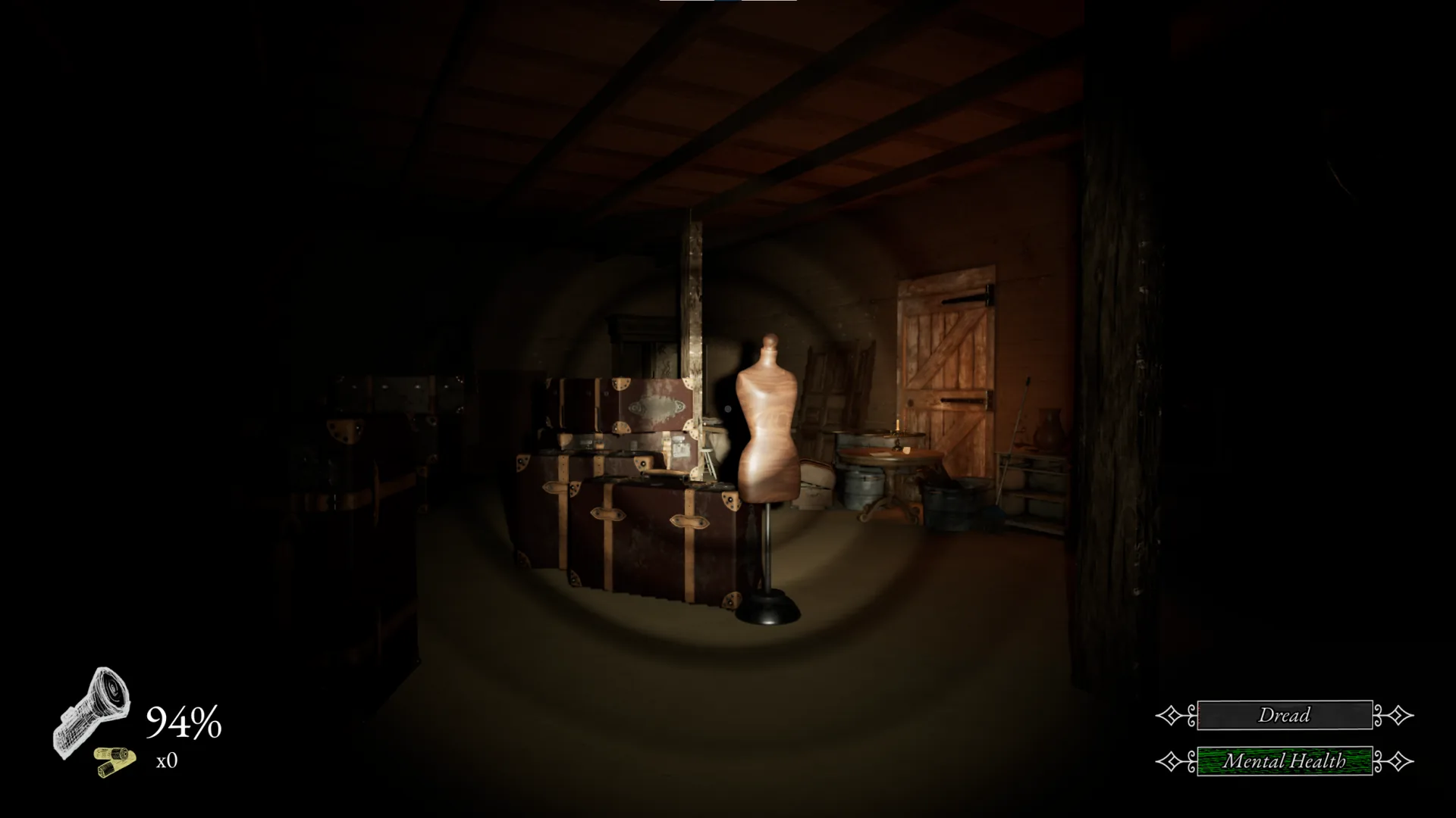 Spotlight — atmospheric tension